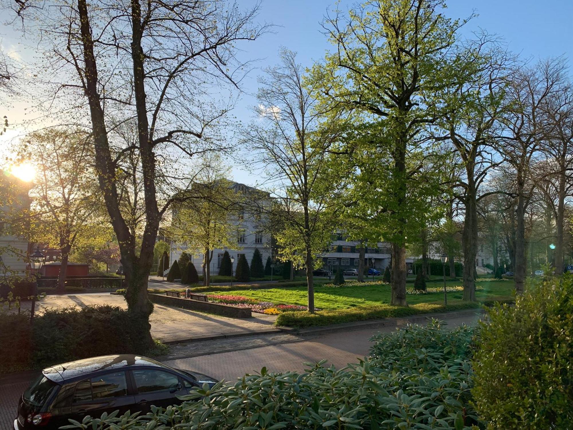 Stilvolle Stadtoase, 116 Qm, Parkblick, Wassernah, Parkplatz Wilhelmshaven Buitenkant foto